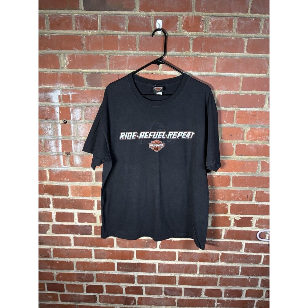 Vintage Y2k Harley Davidson Black Shirt Orwigsburg, PA 45th Anniversary Adult XL